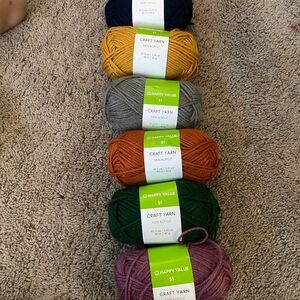 Craft Yarn Set - Multicolor